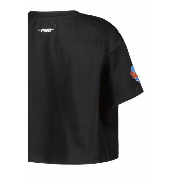 Women's Philadelphia Phillies Sky Boxy Cropped T-Shirt Small - Picture 3 of 6